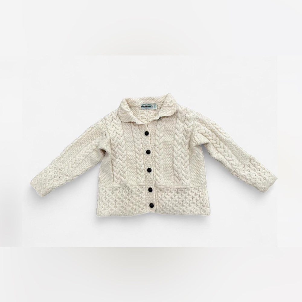 Vintage Aran craft 100% wool sweater